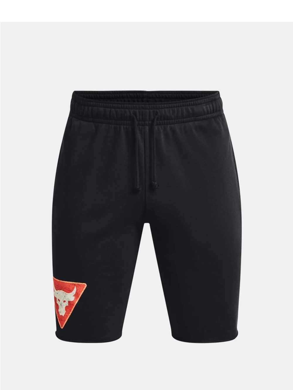 Under Armour Men's Project Rock Terry Tri Shorts.